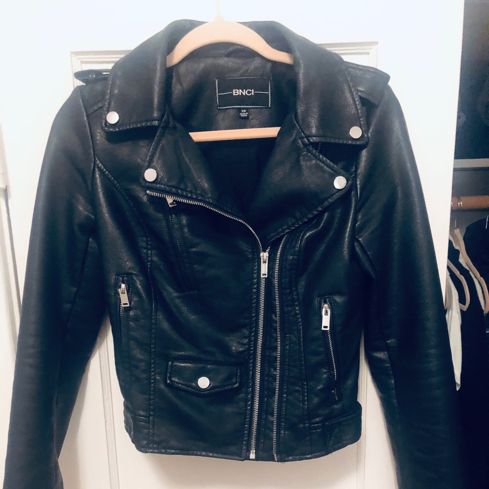 BNCI Faux Leather Jacket
